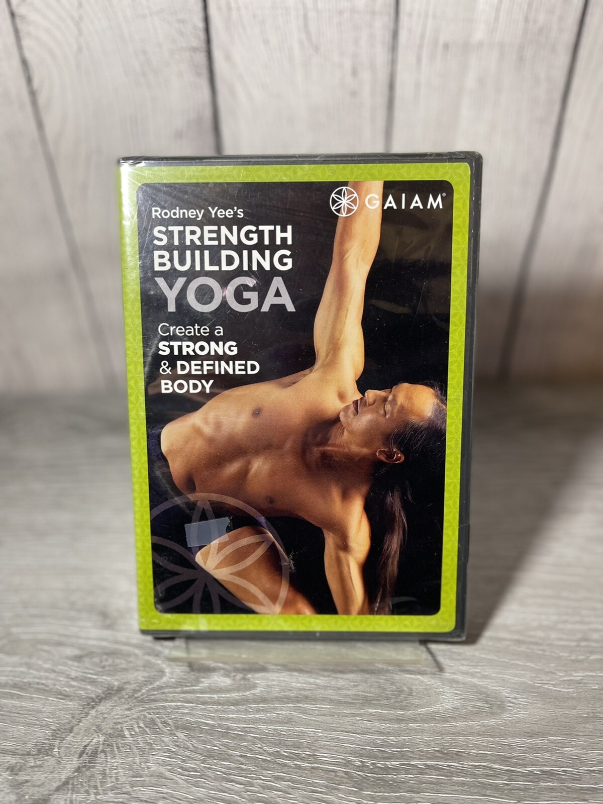 Rodney Yees Yoga DVD Strength Building Gaiam 80 min SEALED NEW ’04