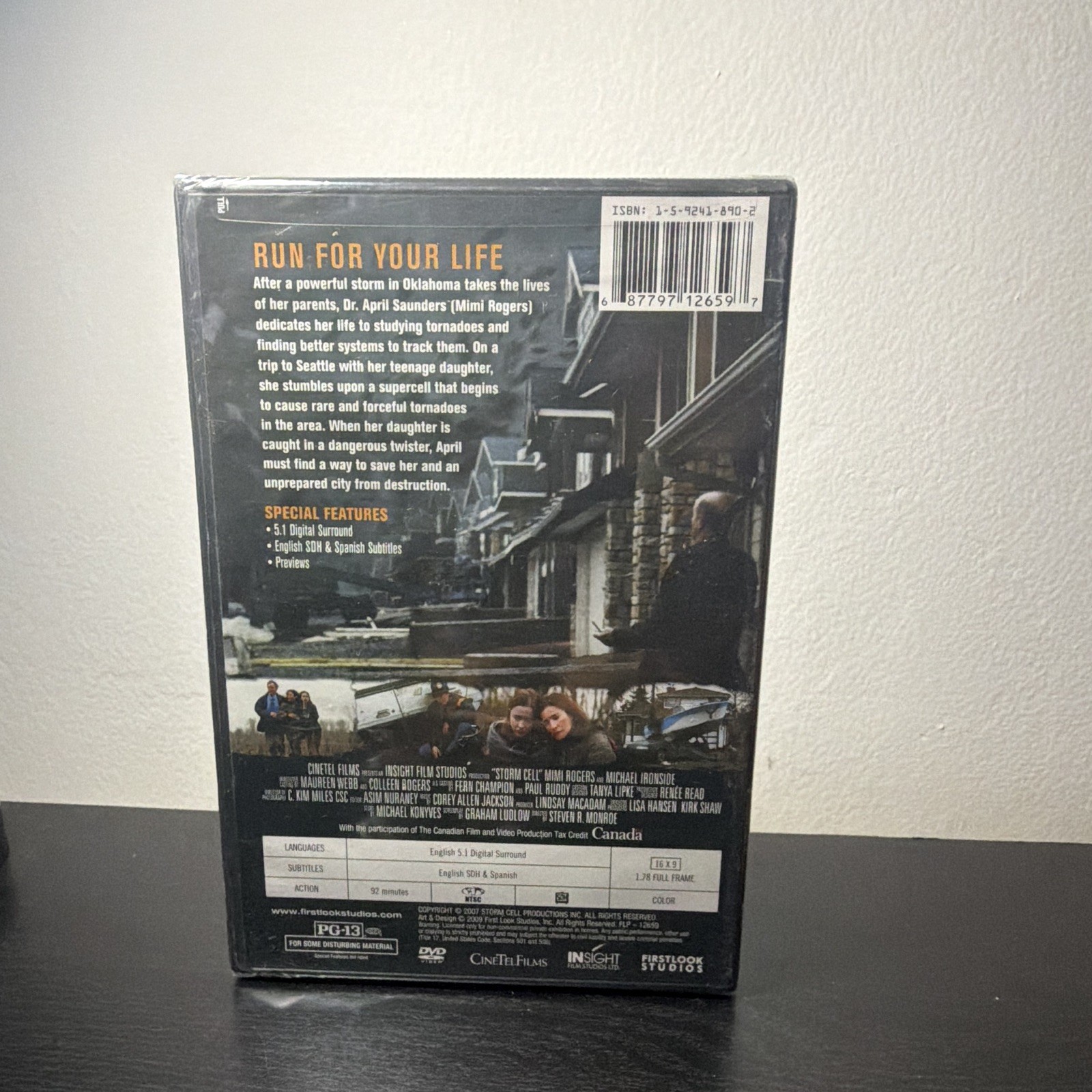 First Look Studios Storm Cell DVD 16:9 92 Min PG-13 English SDH Spanish Subs