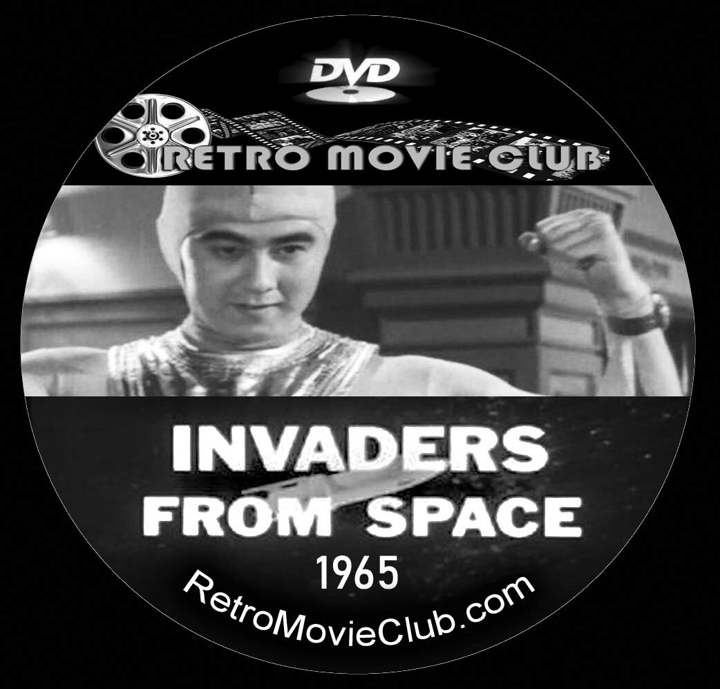 Invaders from Space (1965) Sci-Fi TV Movie DVD