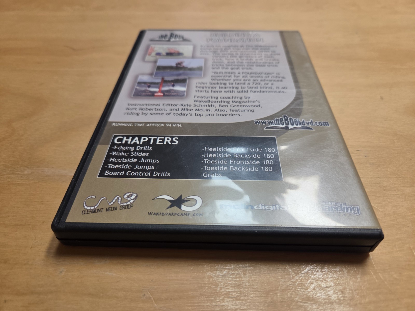 The Book Wakeboard Instructional Series DVD Building a Foundation FreeSH