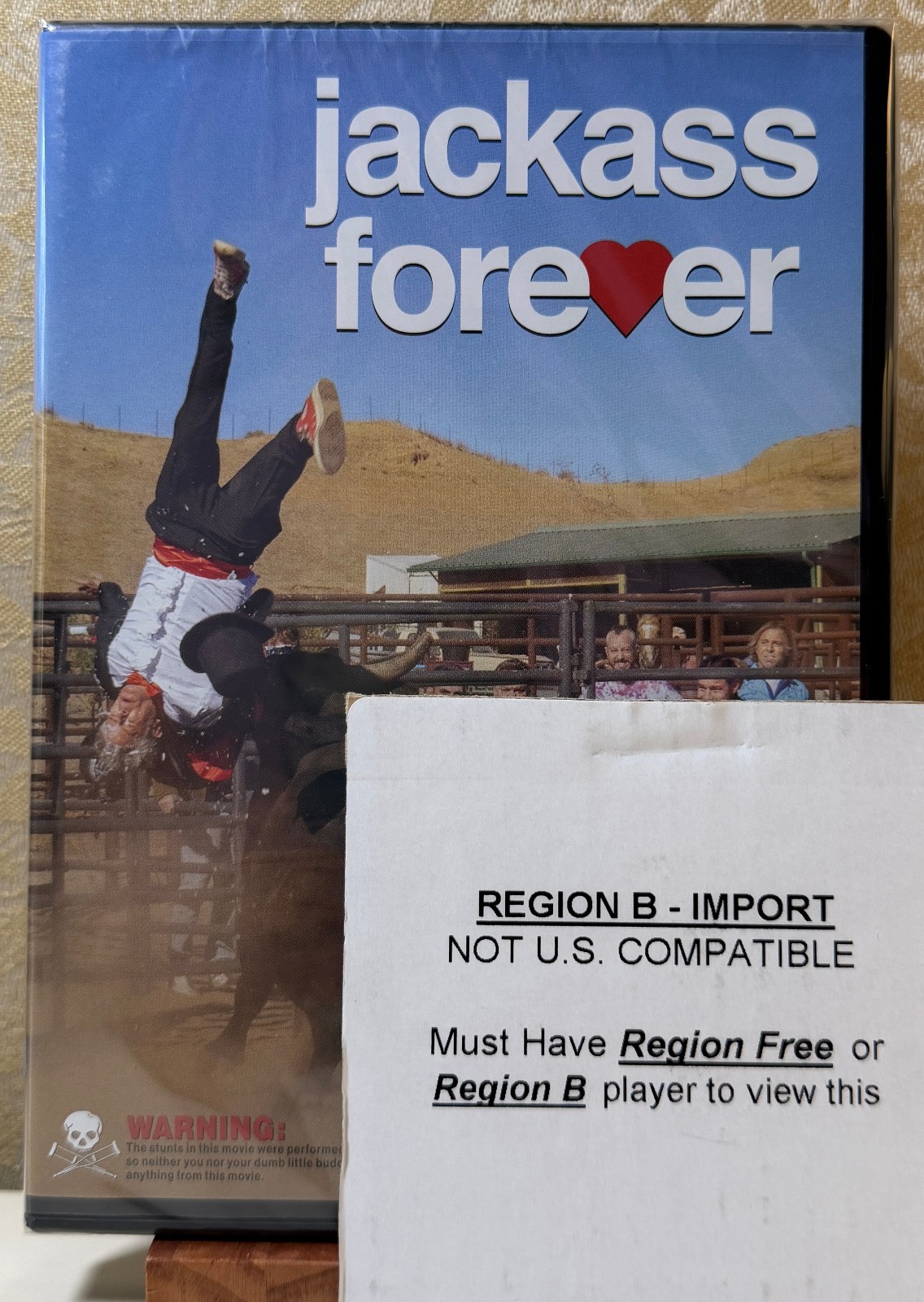 **REGION 2** – Jackass Forever (DVD) – NEW SEALED