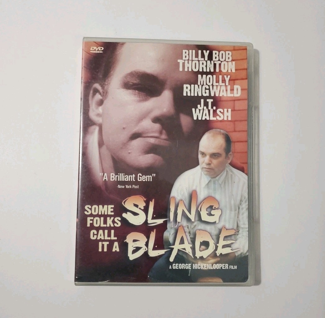 Sling Blade (1994 DVD 78 Min ) Billy Bob Thornton Molly Ringwald Rare Art