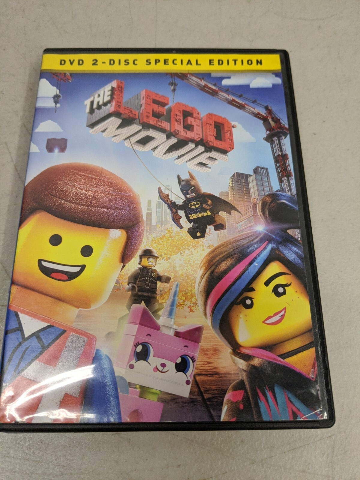 The LEGO Movie (Special Edition) DVD MAIN DISC AND CASE ONLY, o642