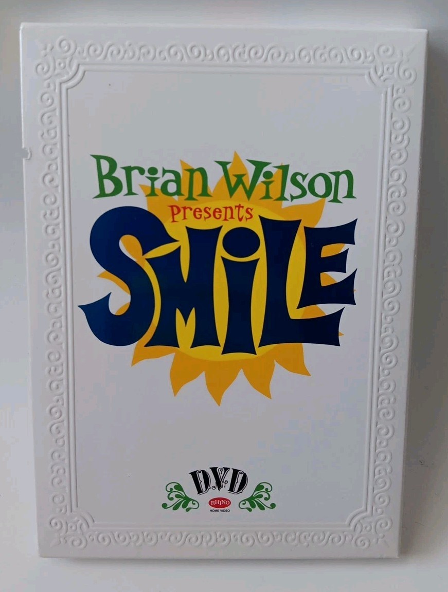 Brian Wilson Presents Smile Cut-Out 2 DVD Set – Rhino Slipcase Poster Beach Boys