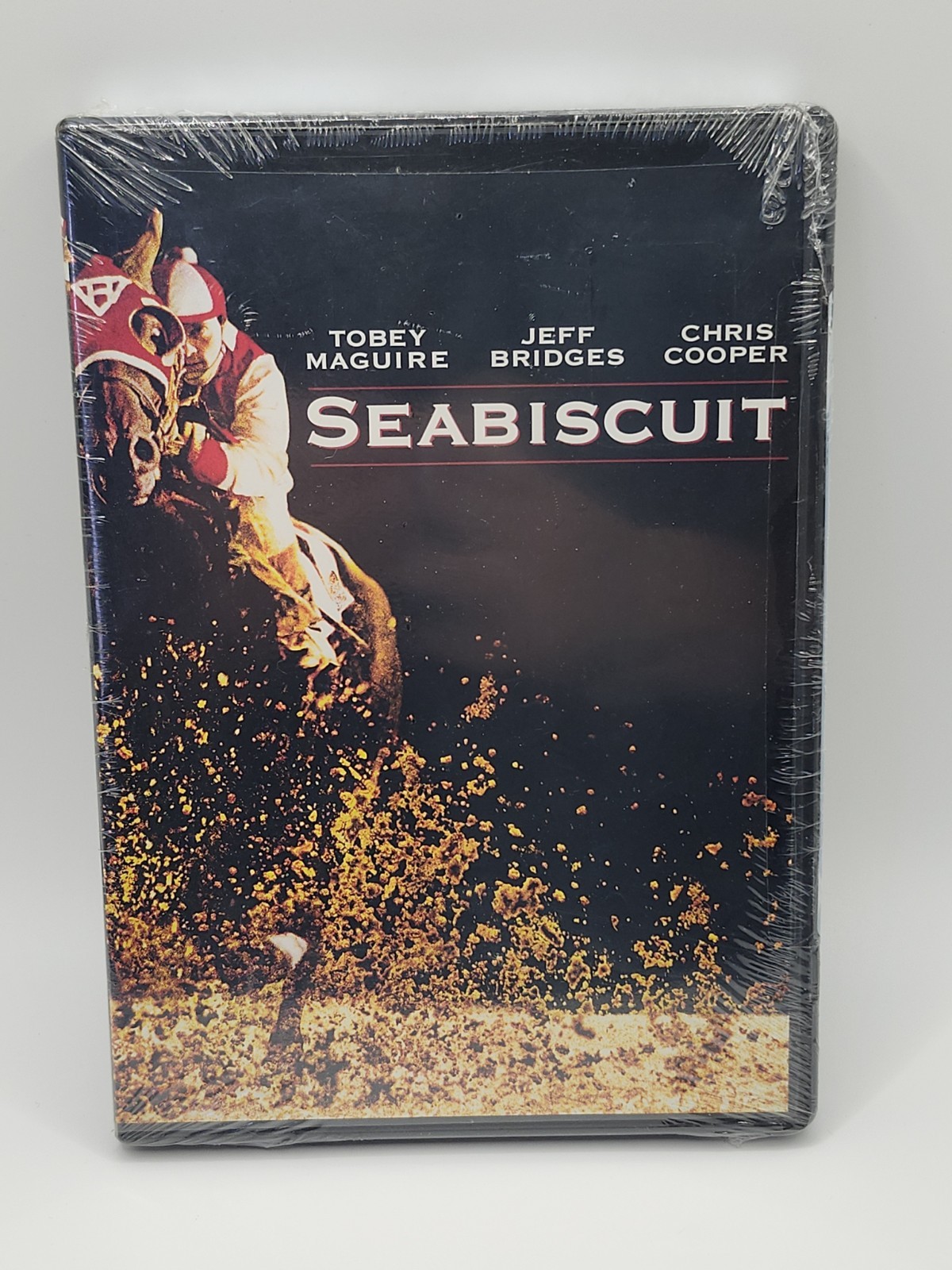 Seabiscuit DVD 2003 Full Screen New Sealed Toby Maguire Jeff Bridges