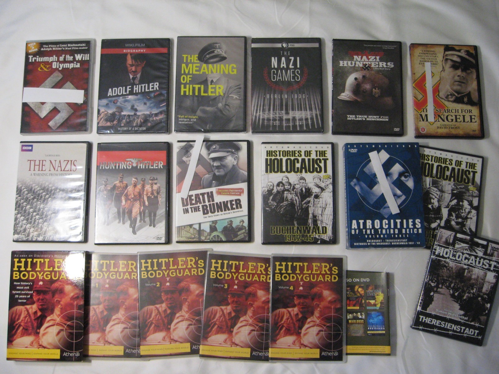 Germany World War II WWII history documentary DVD collection lot = sixteen (16)