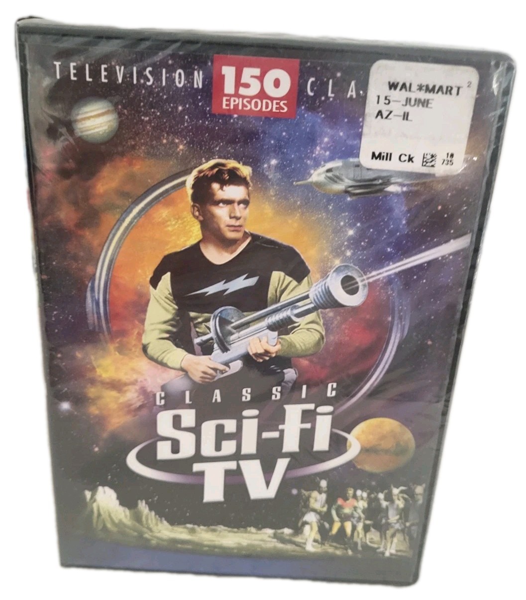 Classic Sci-Fi TV (DVD Set, 150 Episodes, 12-Disc Collection, Over 60 Hours) NEW