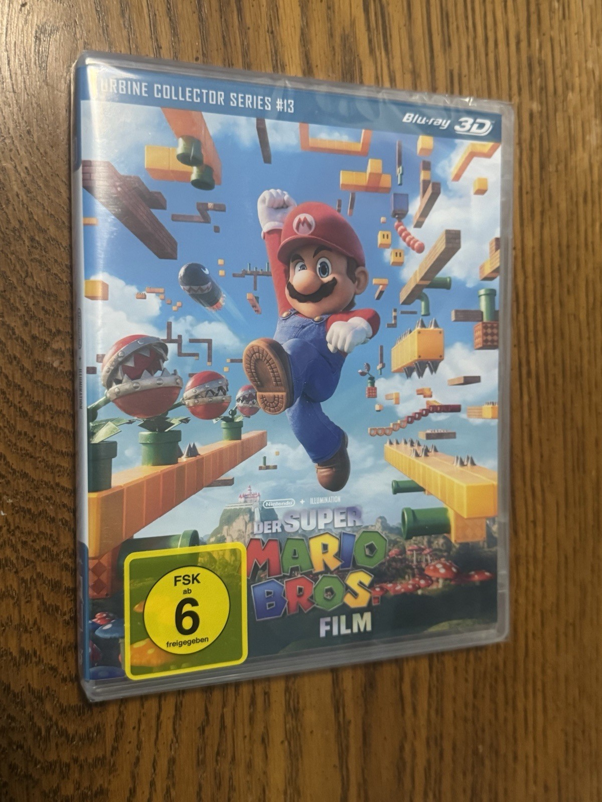 THE SUPER MARIO BROS. MOVIE BLU-RAY 3D (German Packaging/English Audio) New!