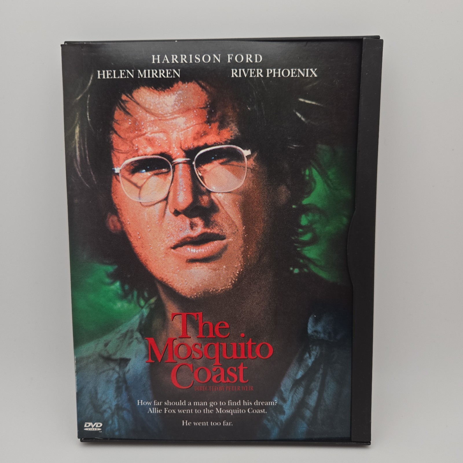 The Mosquito Coast (Used DVD, 1986) Harrison Ford Helen Mirren Movie – Like New!