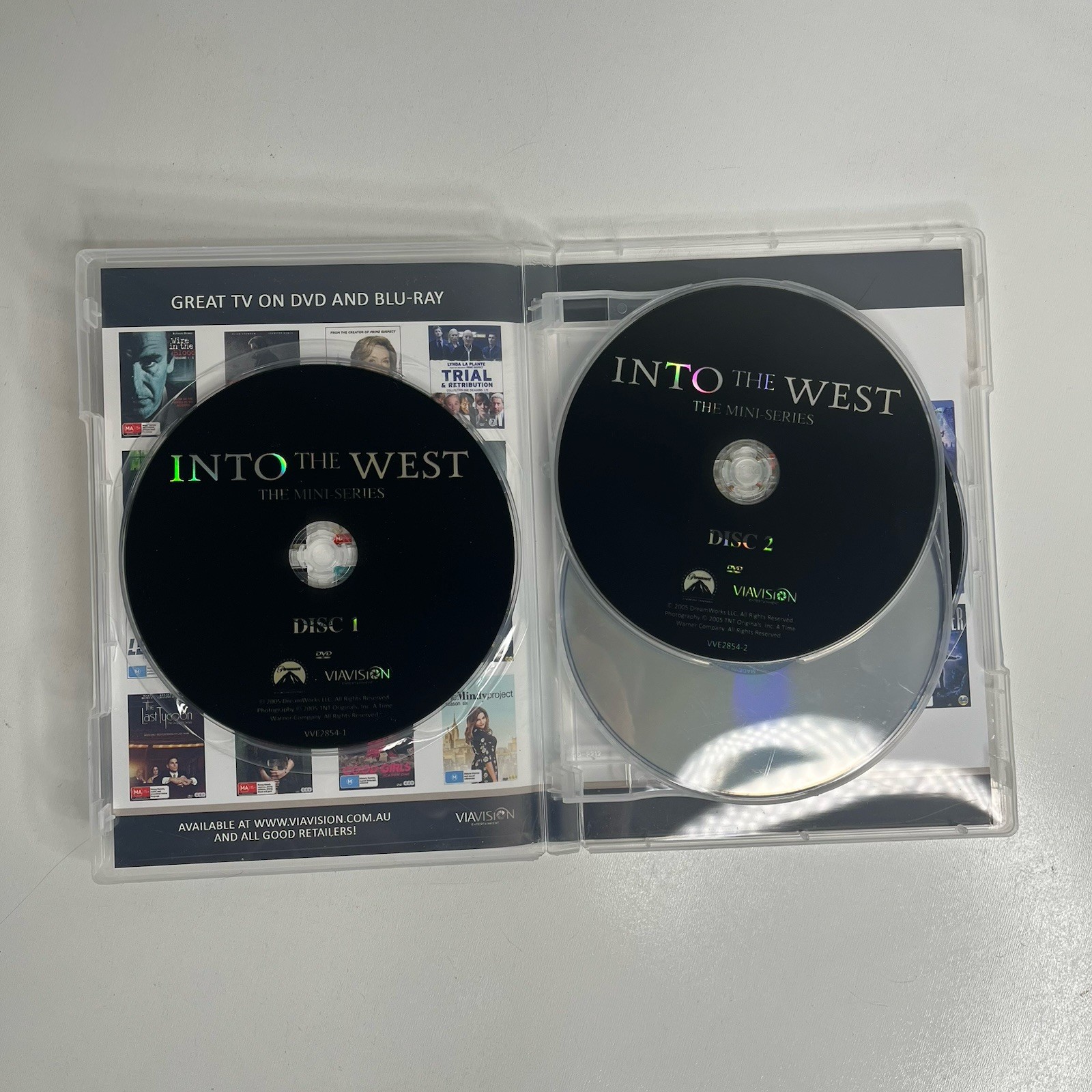 Into the West DVD Complete TV Mini Series 4-Disc Set Region 4
