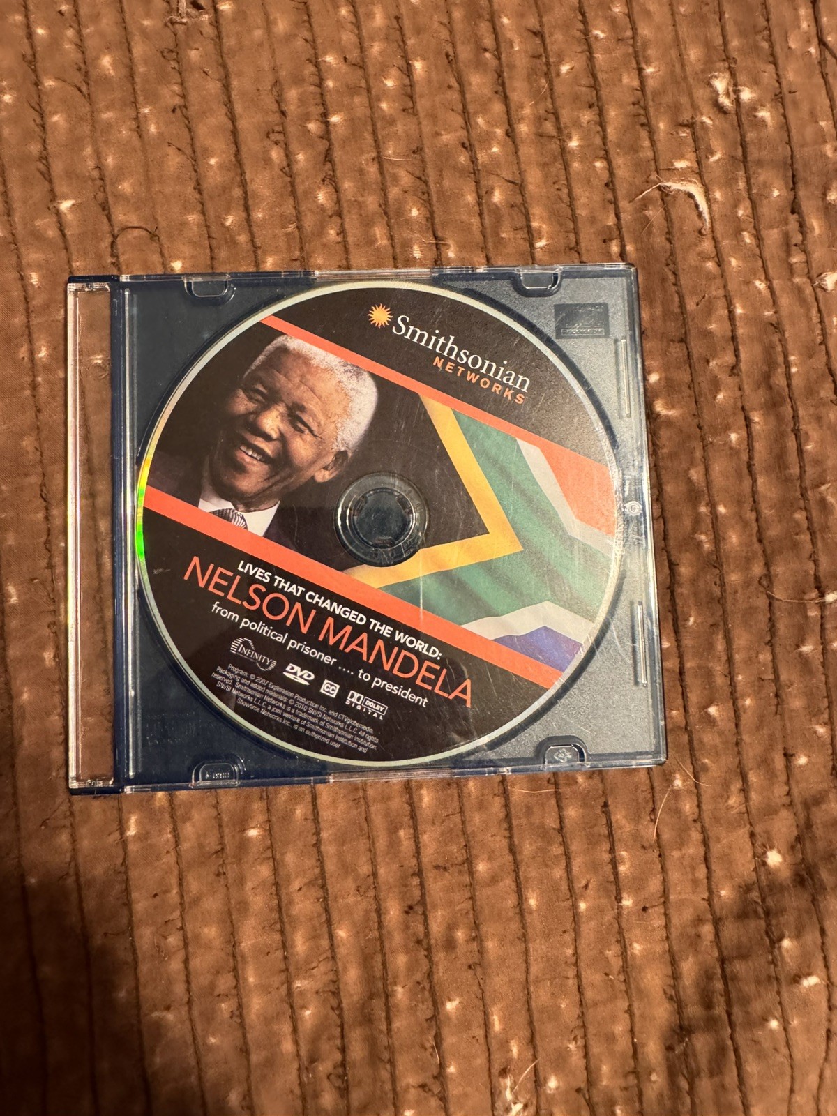 Lives That Changed The World Nelson Mandela DVD Smithsonian Networks NEW
