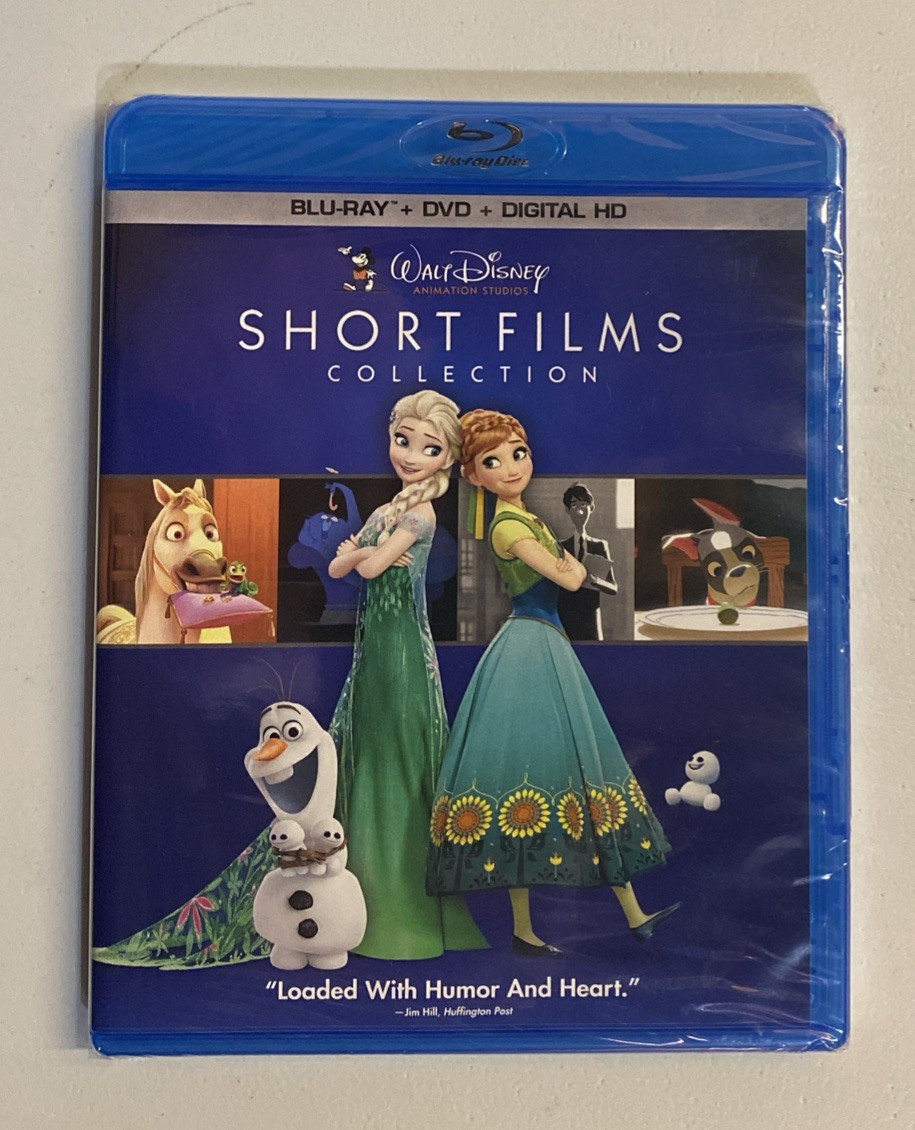 Walt Disney Animation Studios Short Films Collection (Blu-ray, 2015) New Sealed