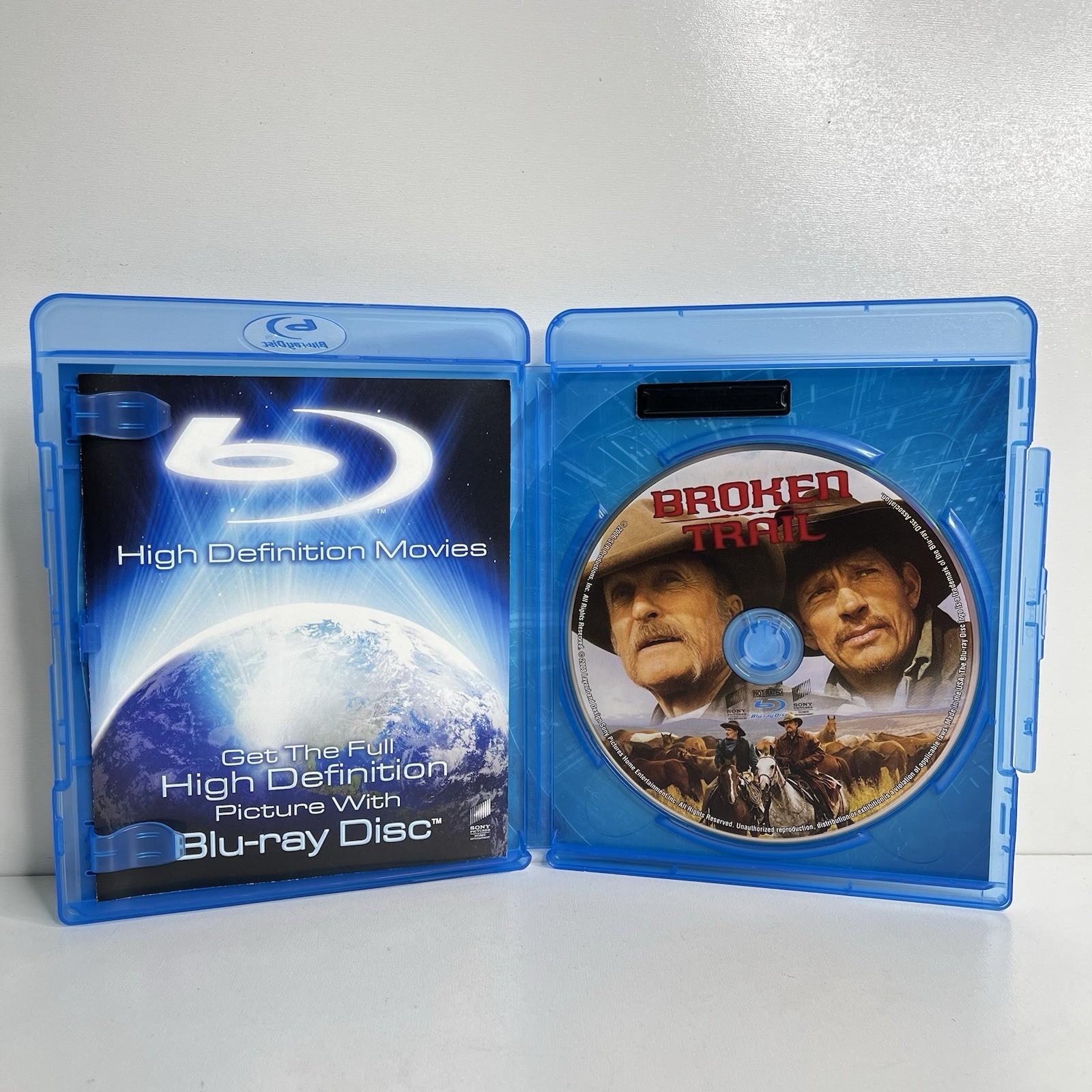 Broken Trail Blu-Ray TV Mini-Series Robert Duvall Thomas Haden Church
