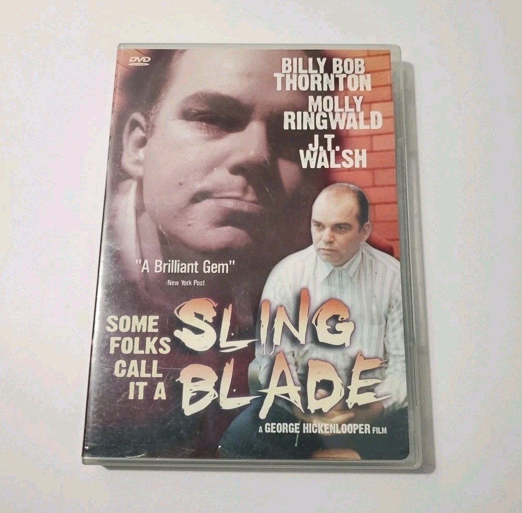 Sling Blade (1994 DVD 78 Min ) Billy Bob Thornton Molly Ringwald Rare Art