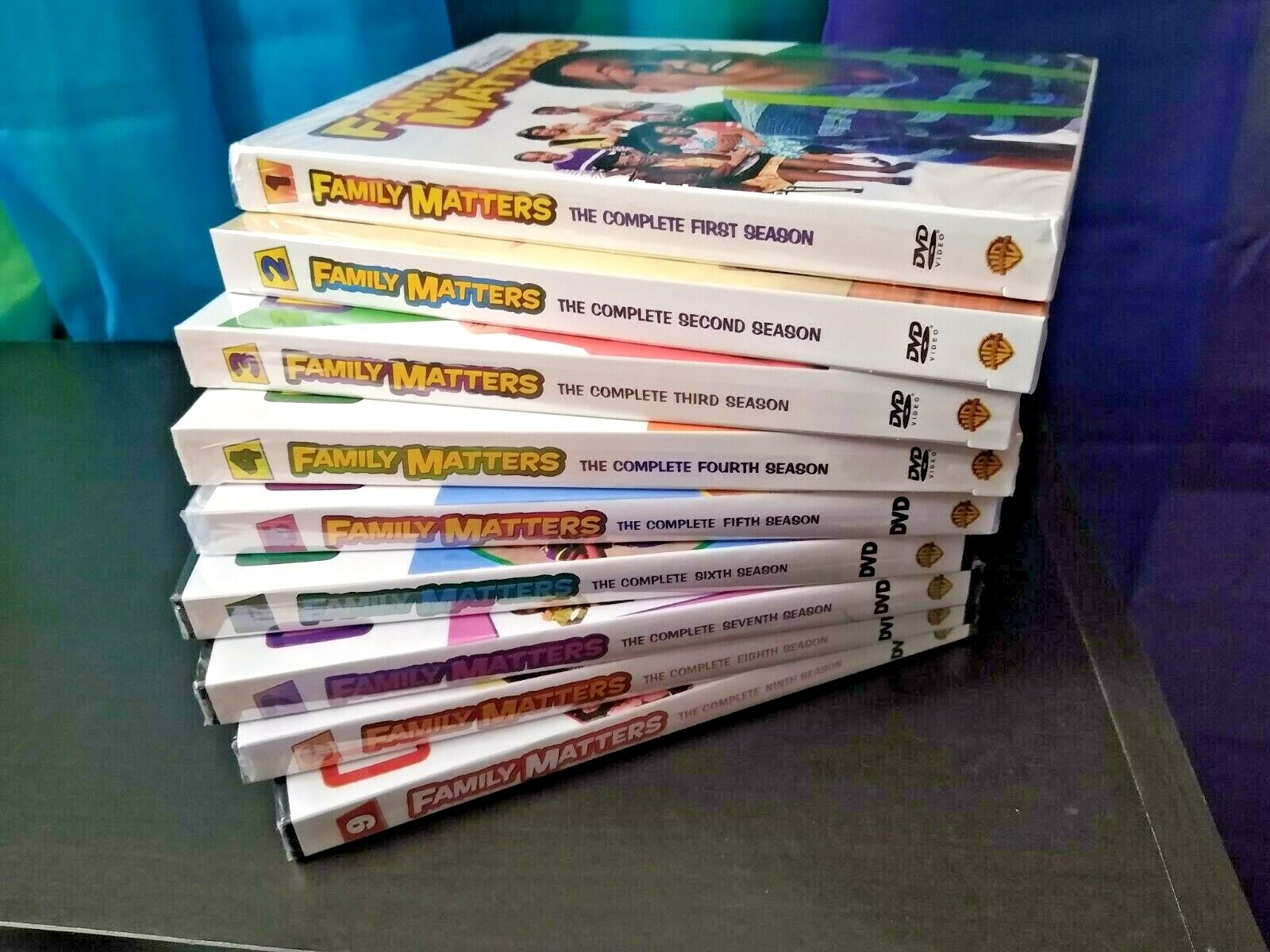 Family Matters, Brand new factory sealed, Various seasons, buyers choice