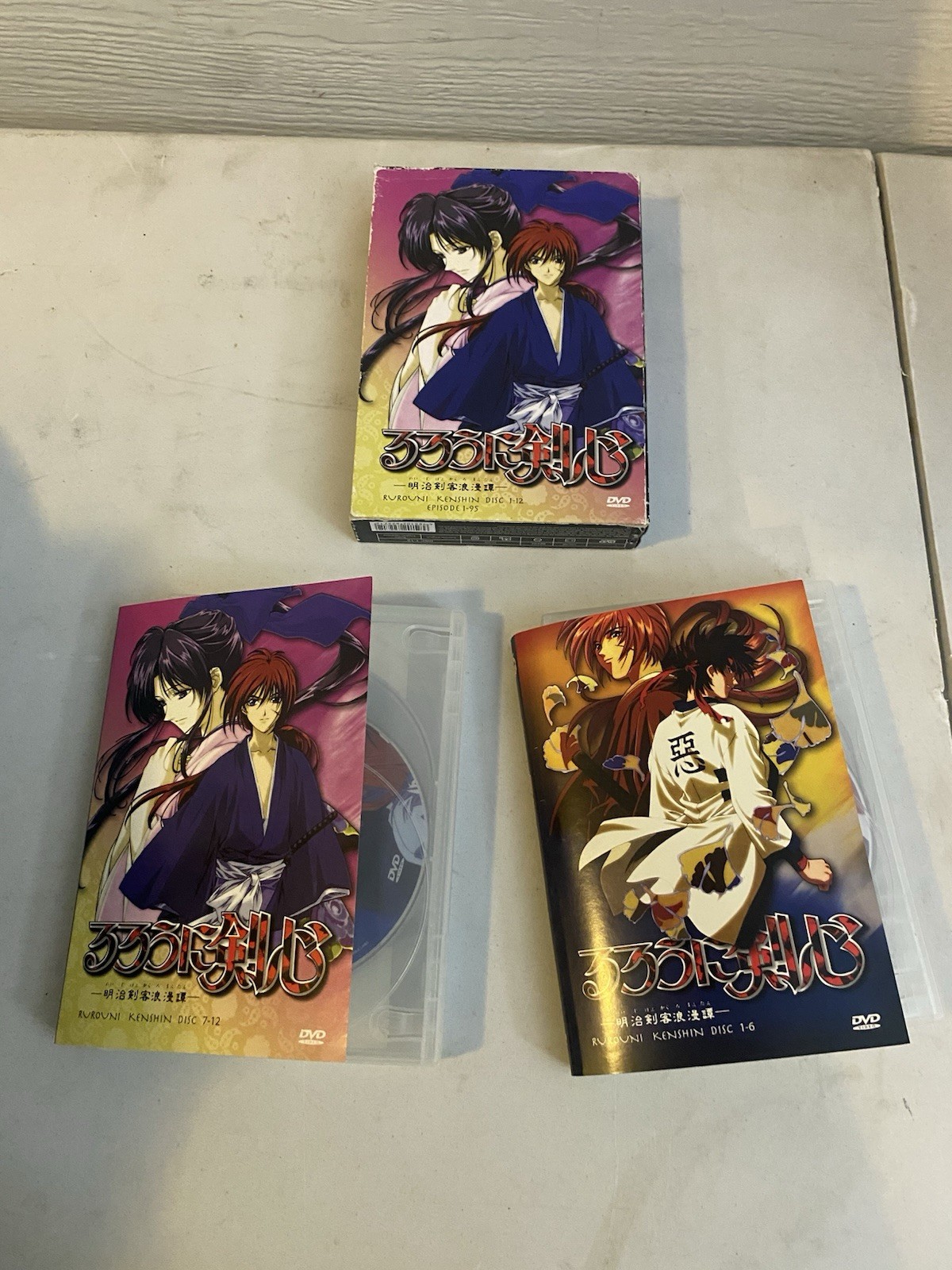 Rurouni Kenshin Complete Anime TV Series Episodes 95 Episodes 12 Disc DVD Set