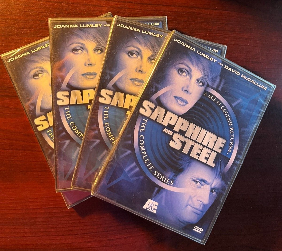 Sapphire & Steel 1980’s British Sci Fi TV Show BRAND NEW Lot of 4 DVD # 2 3 5 6