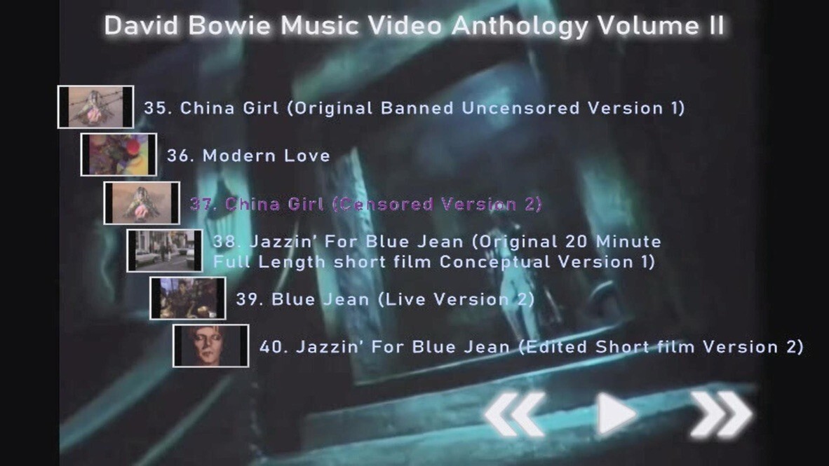 DAVID BOWIE ULTIMATE Music Video Anthology 1966 to 2022 4 DVD Set 116 Vids 8 Hrs