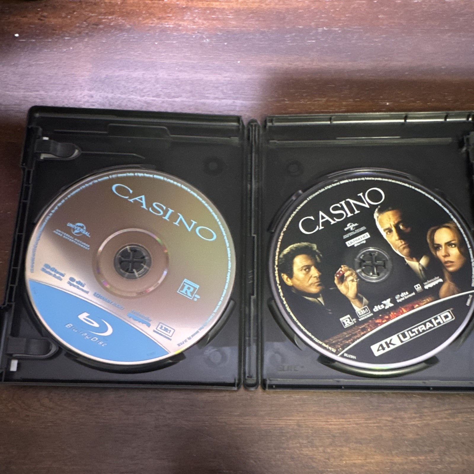 Casino (4K Ultra HD + Blu-Ray)- Robert DeNiro – Open Box – No Digital Code