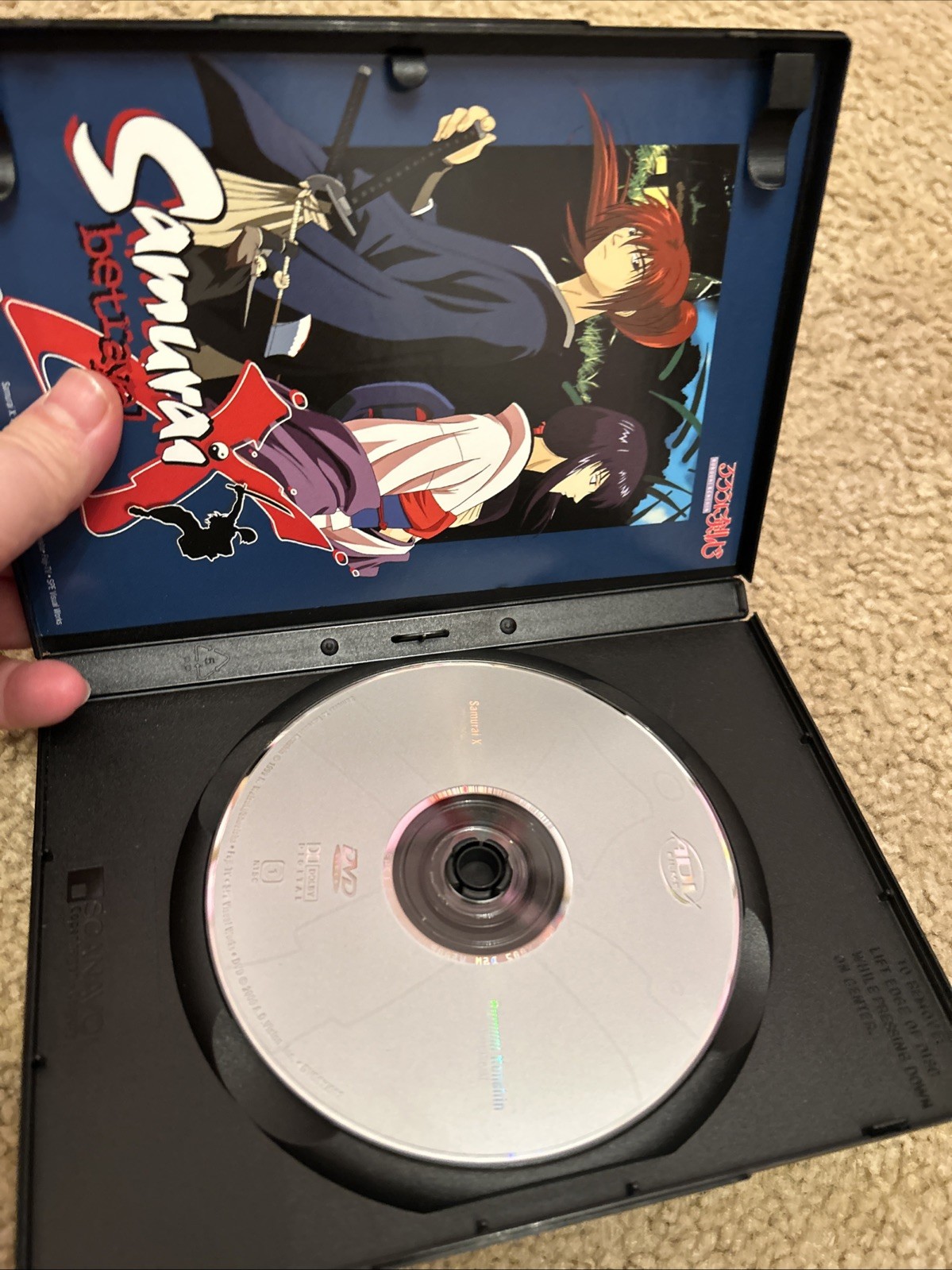 Samurai X Betrayal (DVD, 1999)