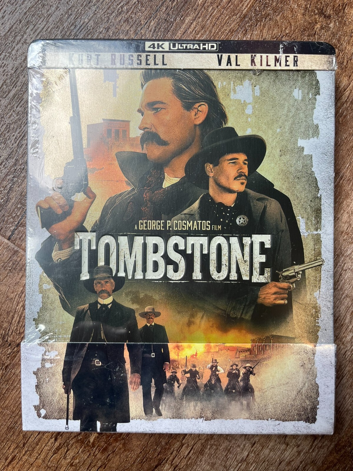 Tombstone w. Steelbook (4K UHD Blu-ray, 1993, EU Import, Region Free) *NEW*