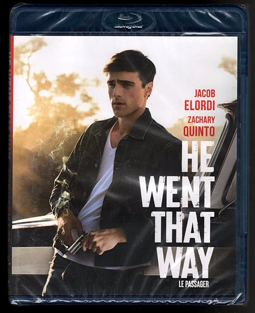 He Went That Way (Blu-ray, 2023, Gay Interest) Jacob Elordi, Zachary Quinto