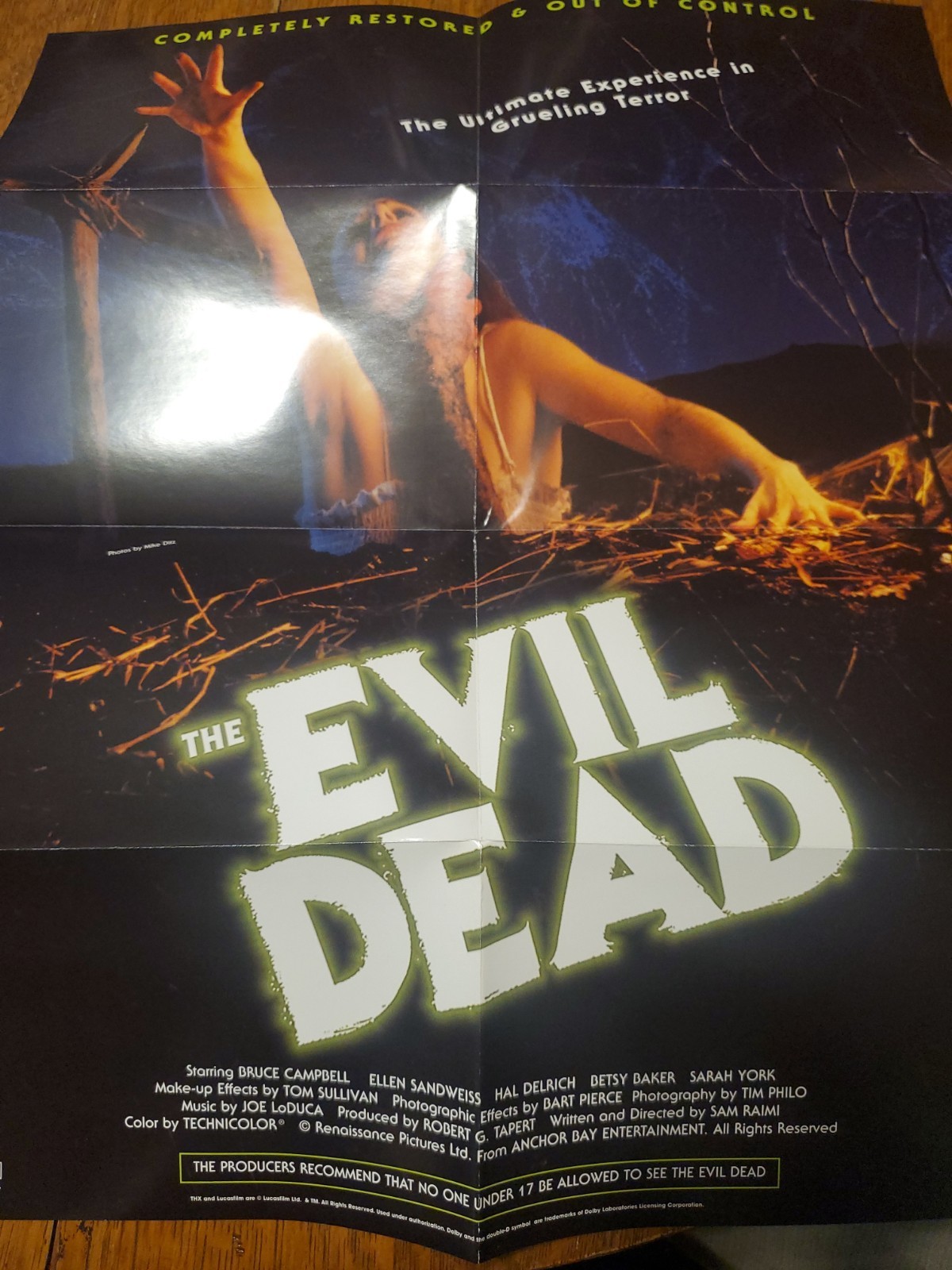 The Evil Dead Ultimate Edition 3-Disc DVD – Anchor Bay – OOP Horror Cult