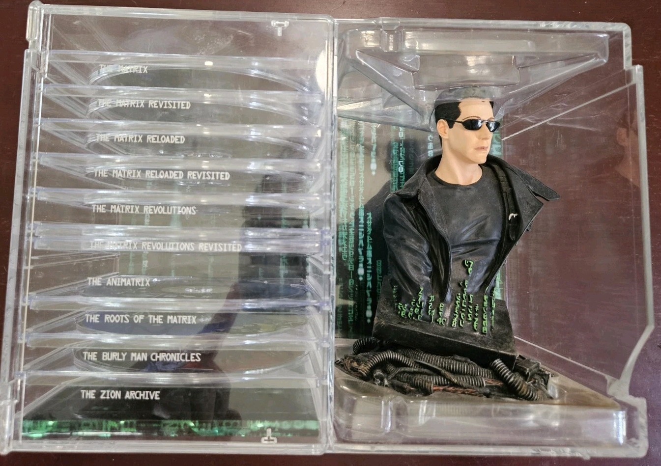The Ultimate Matrix Collection (DVD, 2004, 10-Disc Set, Statue Ltd Edition Bust