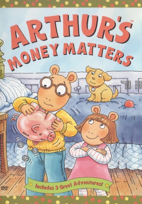 Arthur’s Money Matters DVD VIDEO CHILDREN’S Adventures D.W. Friends Marc Brown