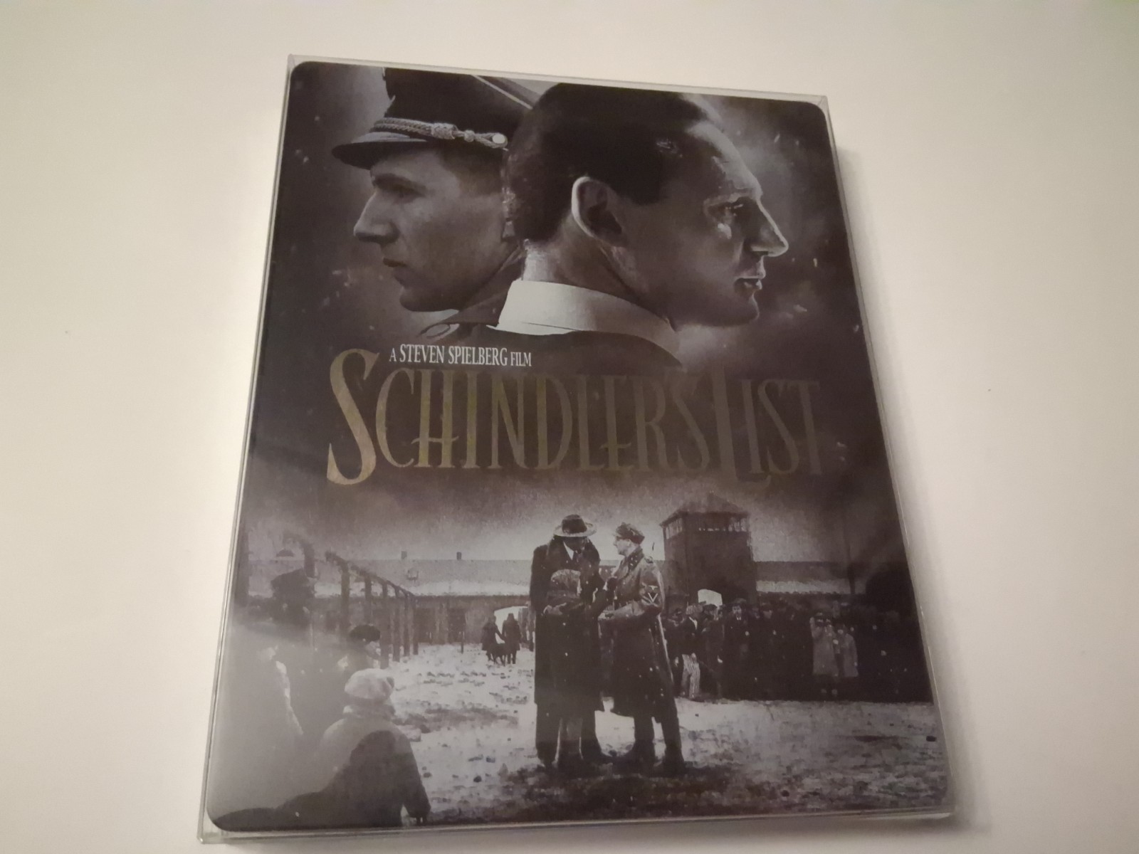 Schindler’s List (4K UHD + Blu-ray, STEELBOOK, 30th Anniversary, Spielberg)