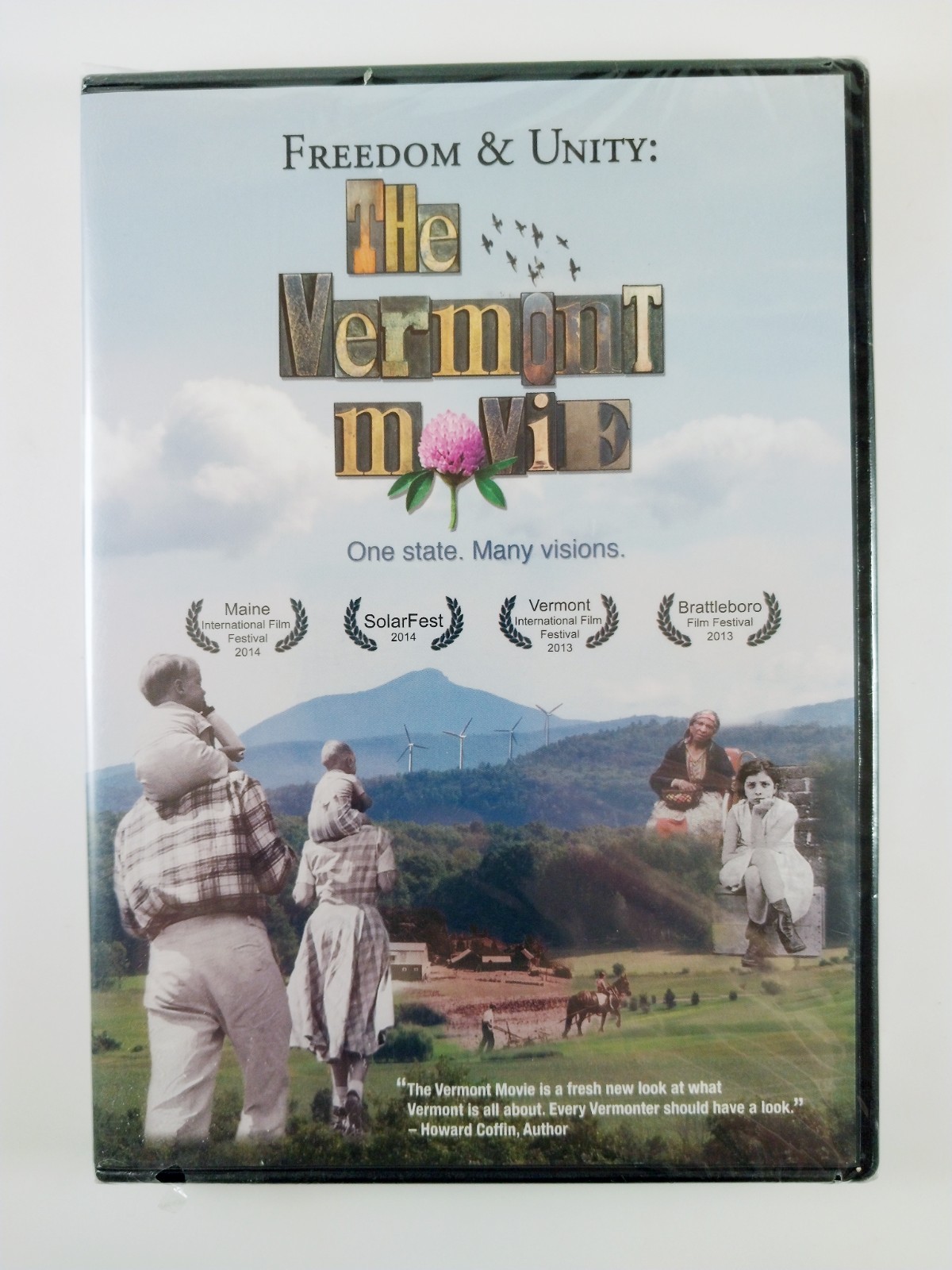 Freedom & Unity : The Vermont Movie (DVD, 2014) Upper Valley Arts – Sealed