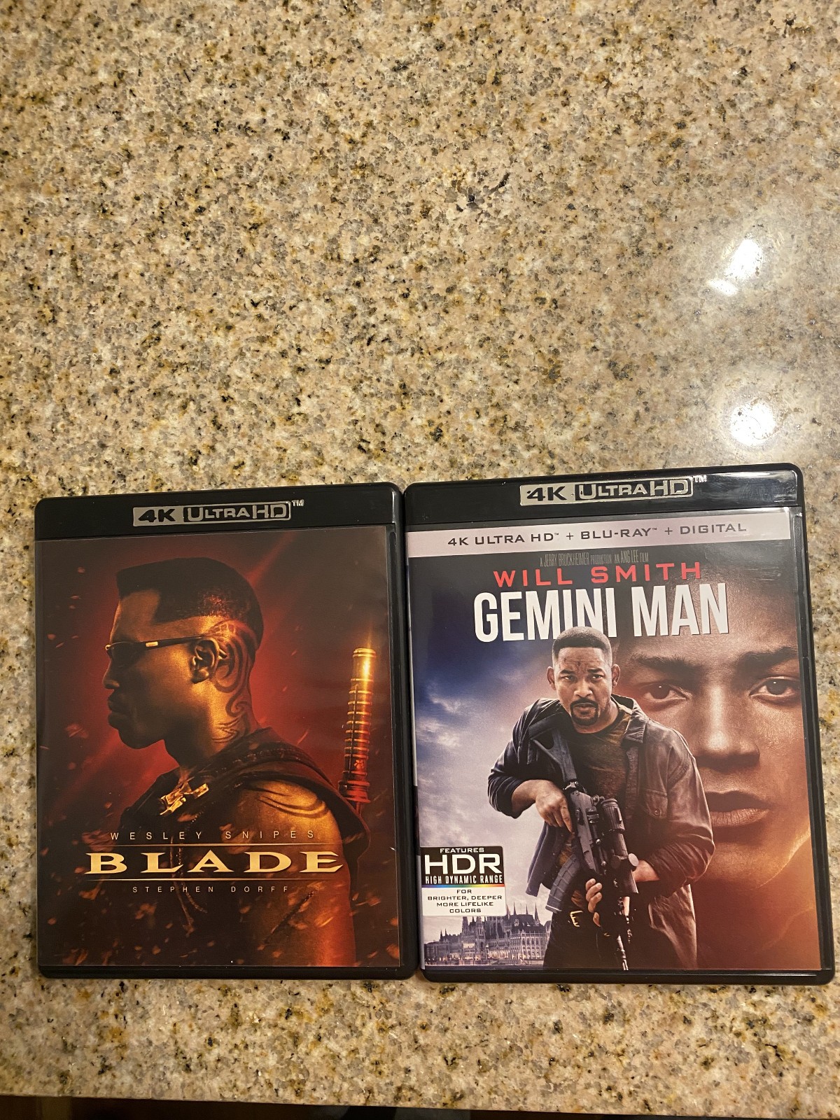 Blade 4K Ultra HD + Blu-ray Wesley Snipes & Gemini Man 4K Ultra HD + Blu-ray