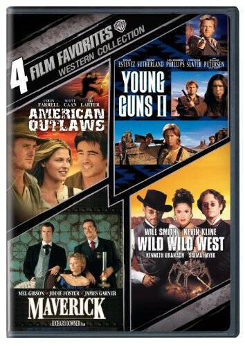 4 Film Favorites: Westerns (American Outlaws, Maverick, Wild Wild West, Y – GOOD