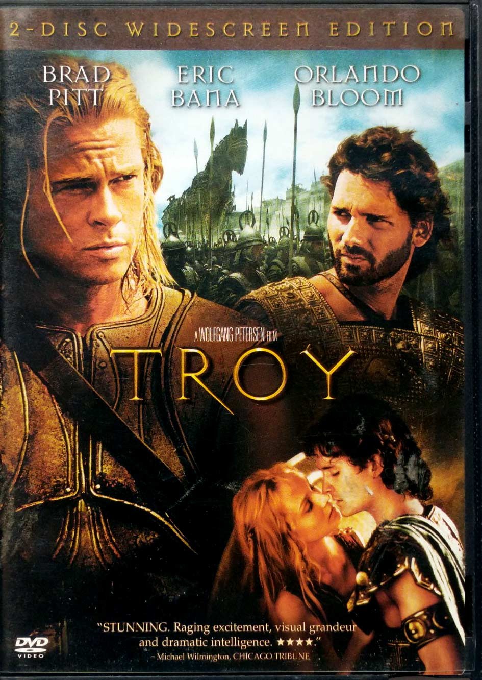 Troy [DVD 2005] Brad Pitt, Eric Bana, Orlando Bloom, Brian Cox, Sean Bean