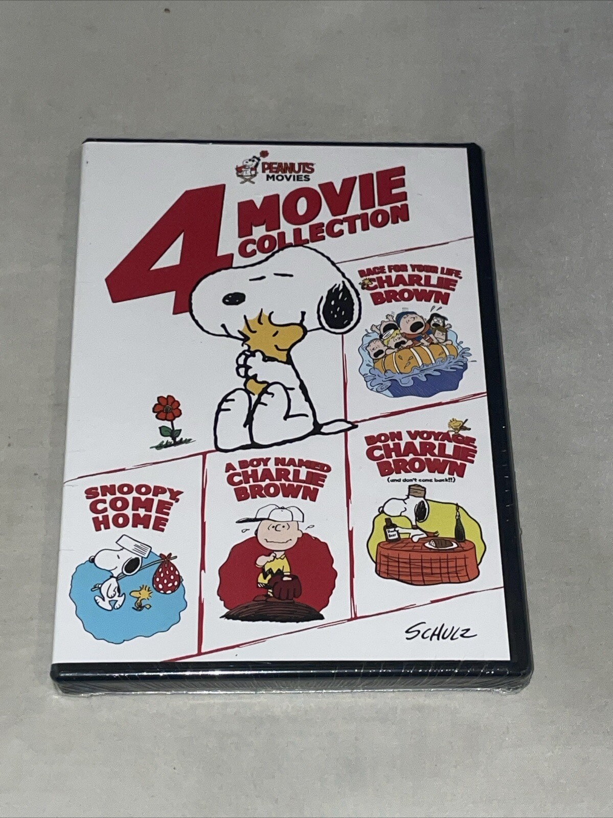Peanuts: 4 Movie Collection 2016, 4-Disc DVD Set New Sealed
