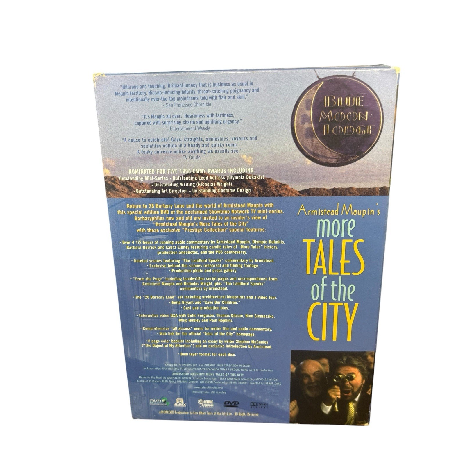 More Tales of the City DVD 1998 2-Disc Set TV Mini Series Armistead Maupin RARE
