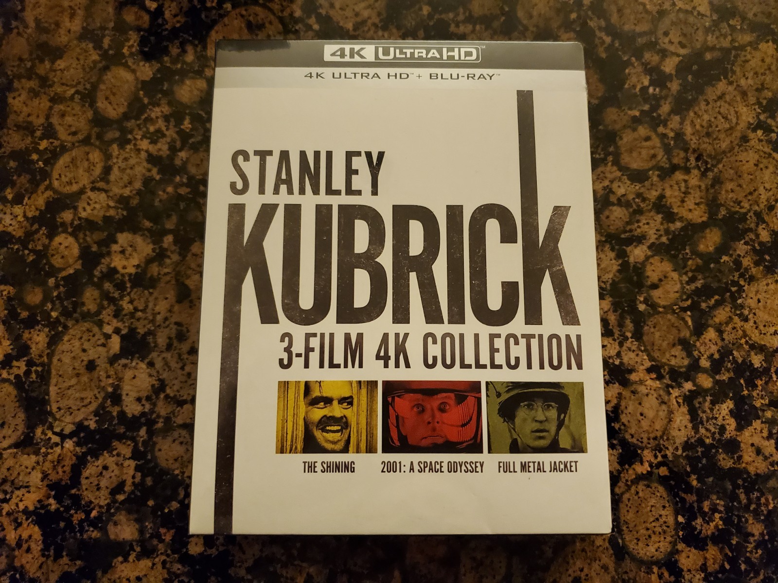 Stanley Kubrick 3-film Collection 4K, NEW, Sealed, Shining, 2001, Full Metal