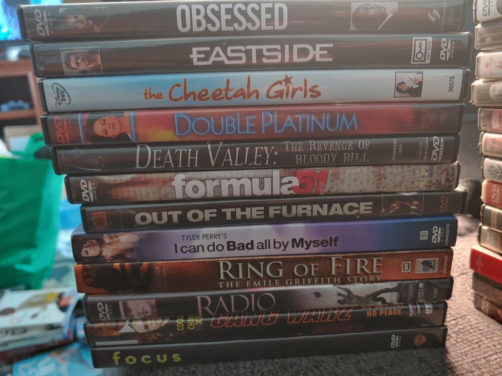 Massive DVD Collection- 130+Movies($370 value) See description for Numbers