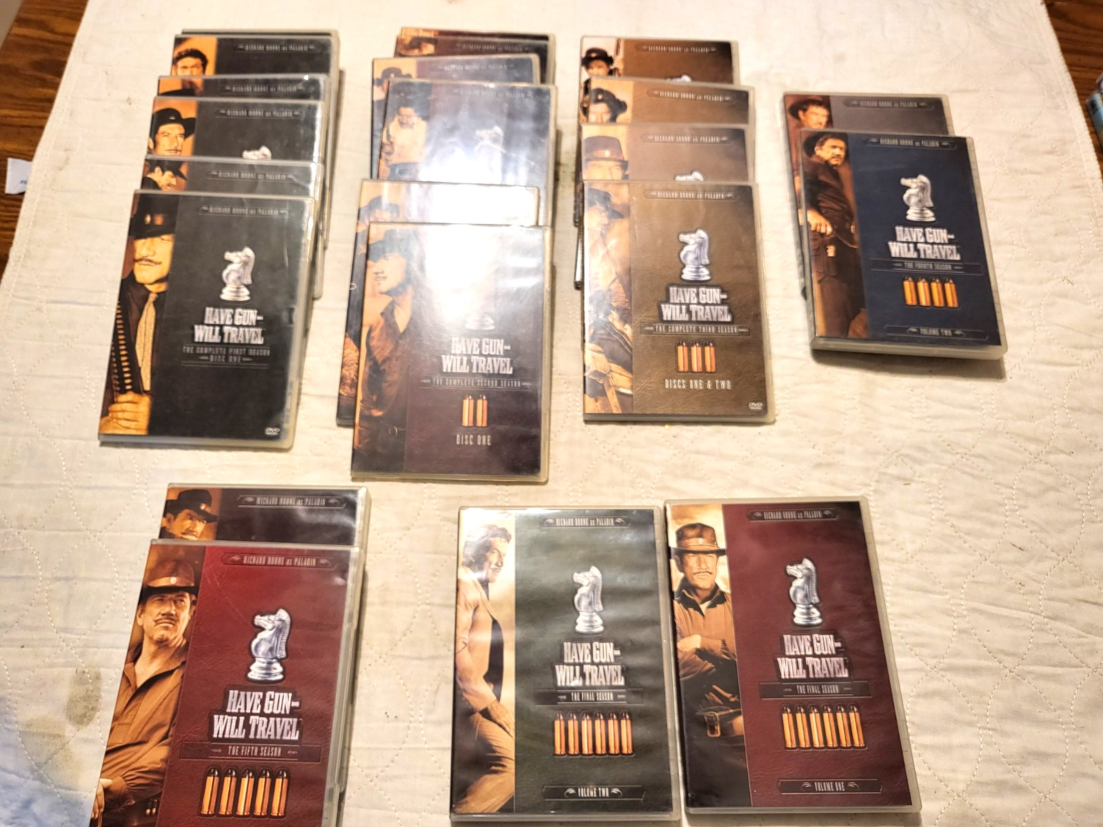 Have Gun- Will Travel DVDs Complete Seasons 1-6