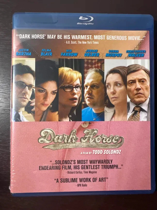 Dark Horse (Blu-ray, 2012) Justin Bartha Selma Blair Mia Farrow Chris Walken