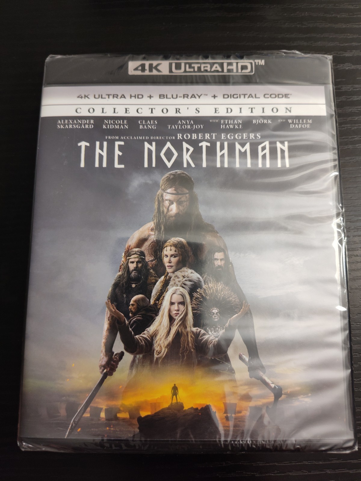 The Northman 4K Ultra HD Blu-ray Digital Code Skarsgård Kidman *NEW, SEALED*