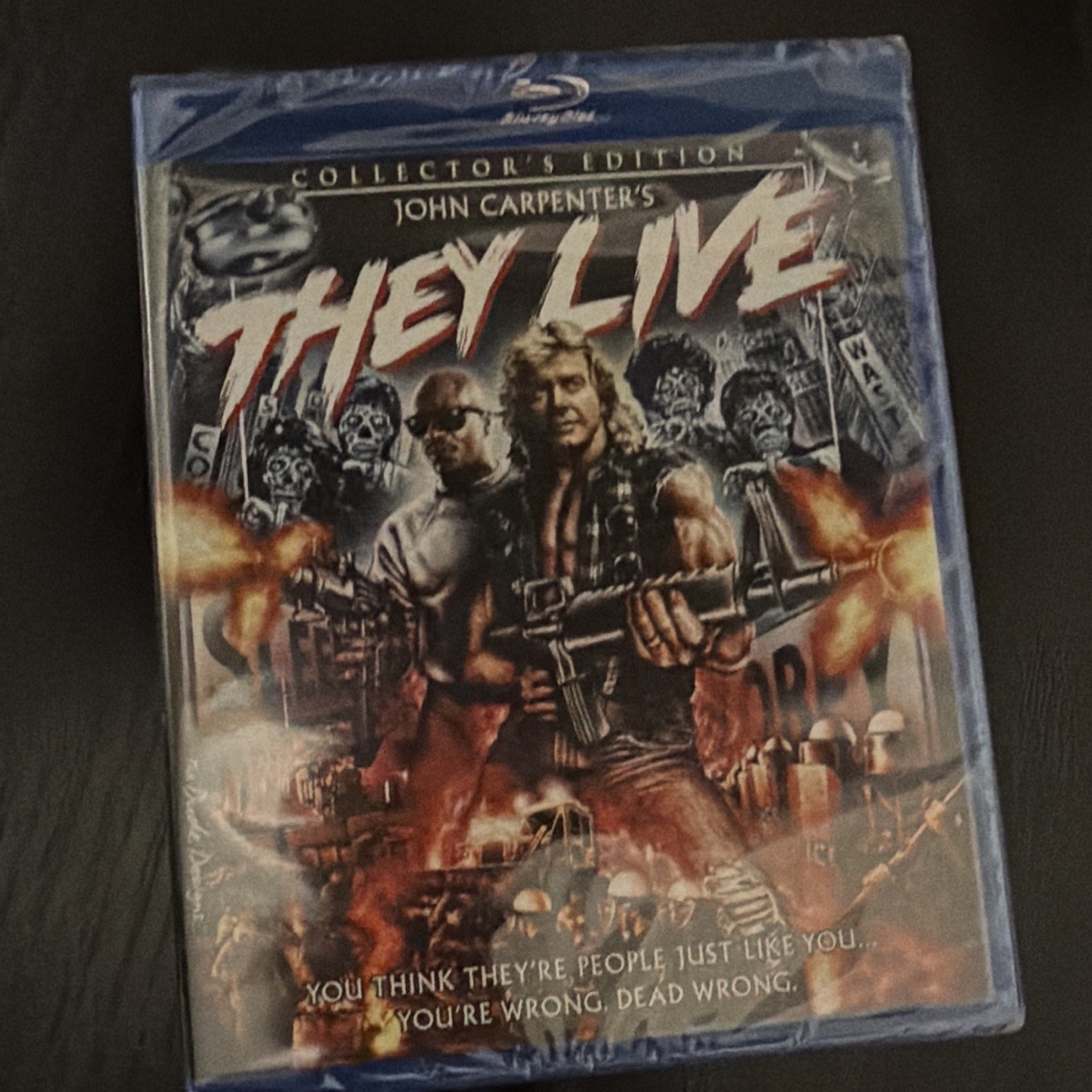 They Live Collector’s Edition Blu-ray John Carpenter Roddy Piper Sci-Fi R